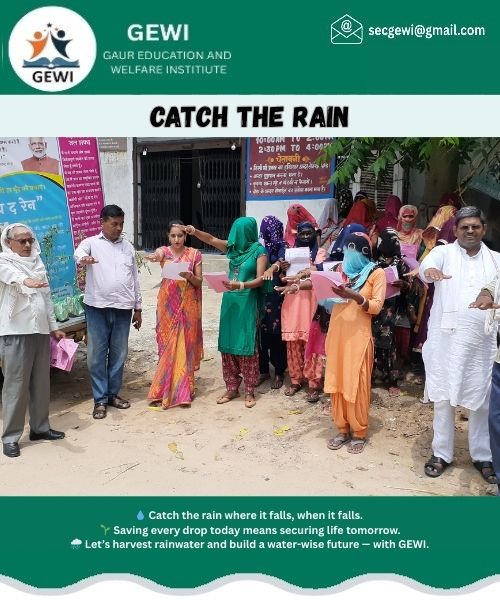 CATCH THE RAIN